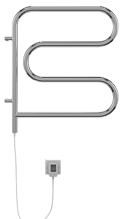 Электро 25 F-обр 600х600 поворотный Полотенцесушитель TERMINUS Томск - фото 2