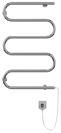 Электро 25 Ш-обр 600х800 Полотенцесушитель  TERMINUS Томск - фото 2
