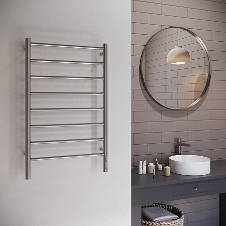 Аврора П8 500х850 Электро Полотенцесушитель TERMINUS Оружейная сталь Томск - фото 3 Аврора П8 500х850 Электро Полотенцесушитель TERMINUS Оружейная сталь Томск - фото 3