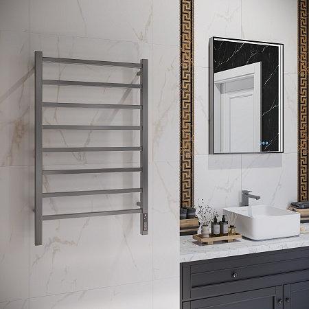 Ватикан П8 500х850 Электро Полотенцесушитель TERMINUS Оружейная сталь Томск - фото 3 Ватикан П8 500х850 Электро Полотенцесушитель TERMINUS Оружейная сталь Томск - фото 3