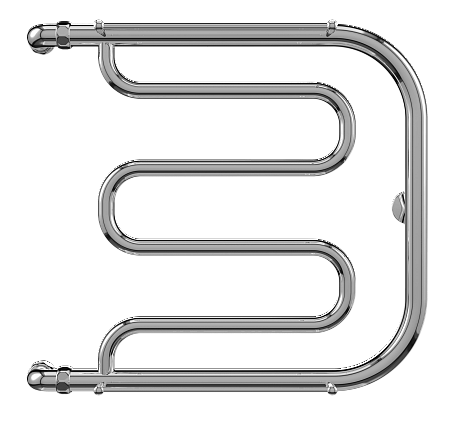Фокстрот AISI 32х2 600х700 Полотенцесушитель  TERMINUS Томск - фото 2